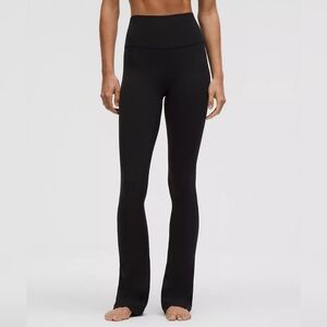 Lululemon Align High-Rise Mini Flare Pant 32" Black Size 8 Tall